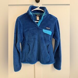 Patagonia Women’s Blue Fleece Pullover